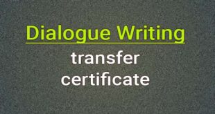Dialogue transfer certificate