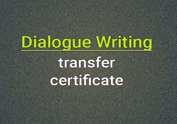Dialogue transfer certificate