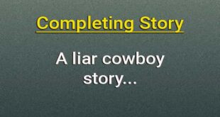 A liar cowboy completing story