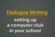 Dialogue about plan after SSC examination