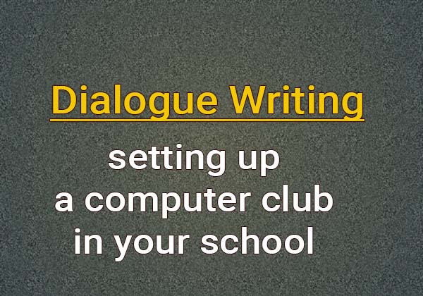 Dialogue about plan after SSC examination
