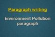 Environment Pollution paragraph