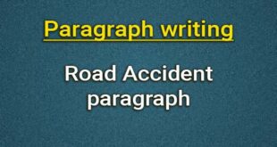 Road Accident paragraph