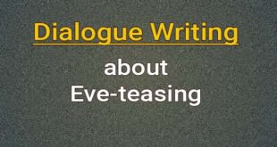dialogue about Eve-teasing