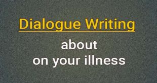 dialogue about on your illness