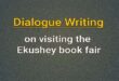dialogue on visiting the Ekushey book fair