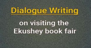 dialogue on visiting the Ekushey book fair
