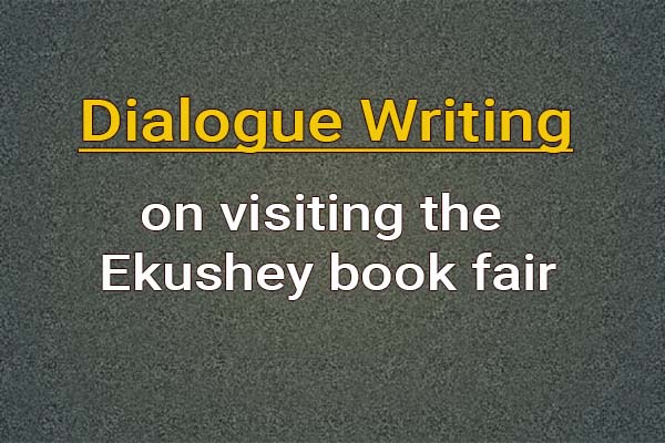 dialogue on visiting the Ekushey book fair