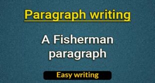A Fisherman paragraph