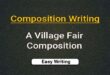 A Village Fair Composition