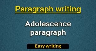 Adolescence paragraph