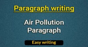 Air Pollution Paragraph