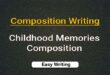 Childhood Memories Composition