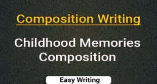 Childhood Memories Composition