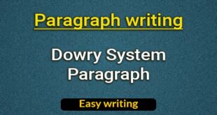 Dowry System Paragraph