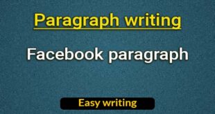 Facebook paragraph