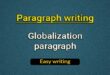 Globalization paragraph