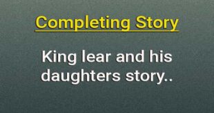 King lear and his daughters completing story