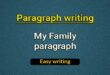 My Family paragraph