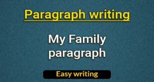 My Family paragraph