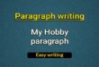 My Hobby paragraph
