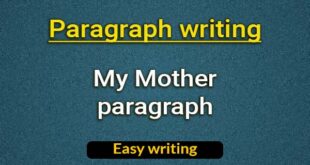 My Mother paragraph