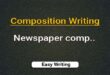 Newspaper composition