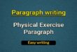 Physical Exercise Paragraph