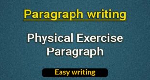Physical Exercise Paragraph