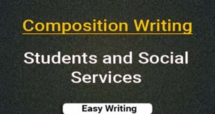 Students and Social Services composition