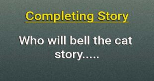 Who will bell the cat completing story