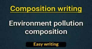 Environment pollution composition
