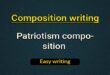 Patriotism composition