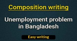 Unemployment problem in Bangladesh